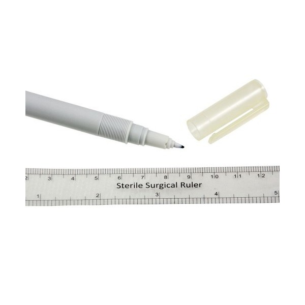 LAPIZ MARCADOR DE PIEL ESTERILIZADO