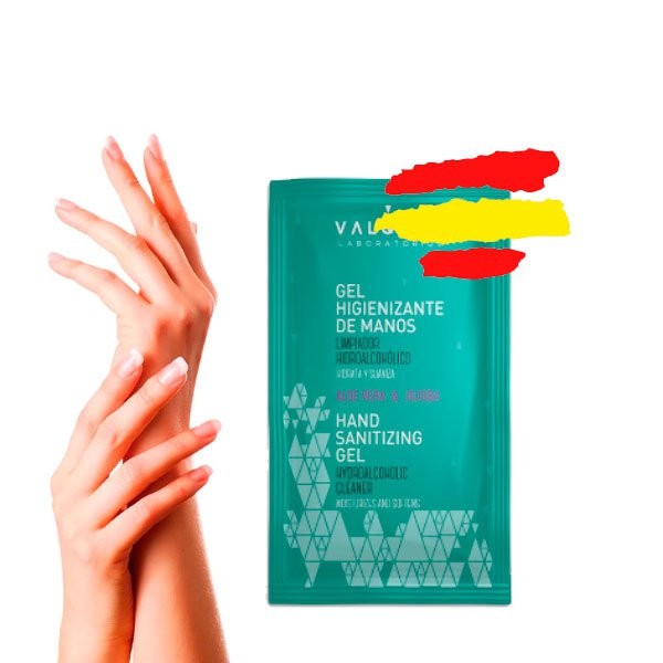 DESINFECTANTE DE MANOS HIDROALCOHOLICO SACHET 1,5 ML