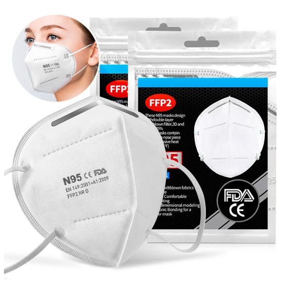 Mascarilla N95 FFP2 PAck 10 uds