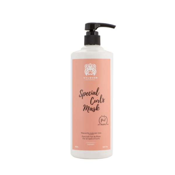 Mascarilla especial rizos Método Curly Girl 1000 ml Válquer